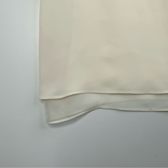 Diane Von Furstenberg Beige 100% Silk Tank Top. Womens Size Medium. - Picture 5 of 8